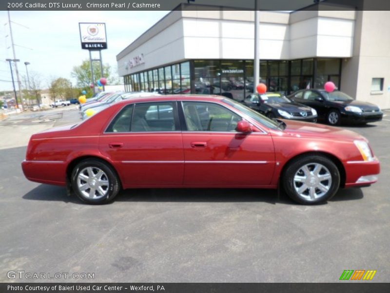 Crimson Pearl / Cashmere 2006 Cadillac DTS Luxury