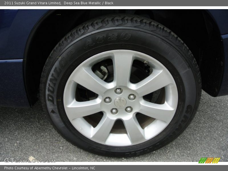 Deep Sea Blue Metallic / Black 2011 Suzuki Grand Vitara Limited