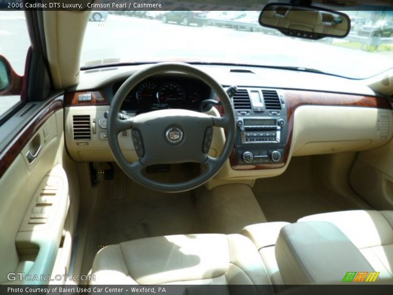Crimson Pearl / Cashmere 2006 Cadillac DTS Luxury