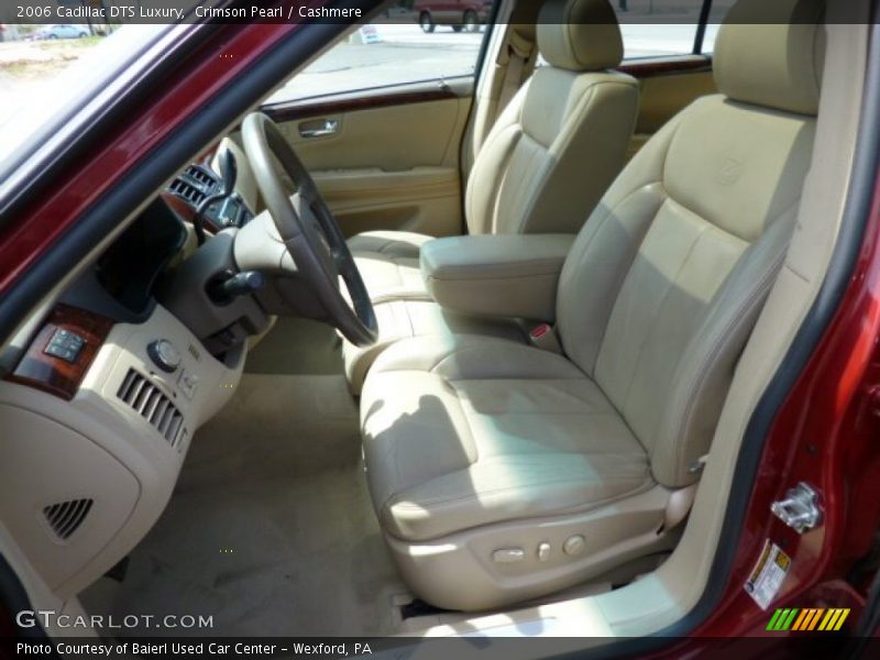 Front Seat of 2006 DTS Luxury