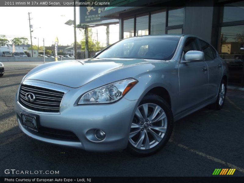 Liquid Platinum / Graphite 2011 Infiniti M 37x AWD Sedan