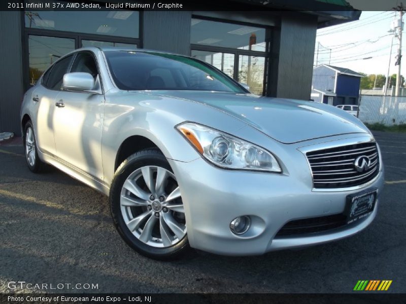 Liquid Platinum / Graphite 2011 Infiniti M 37x AWD Sedan