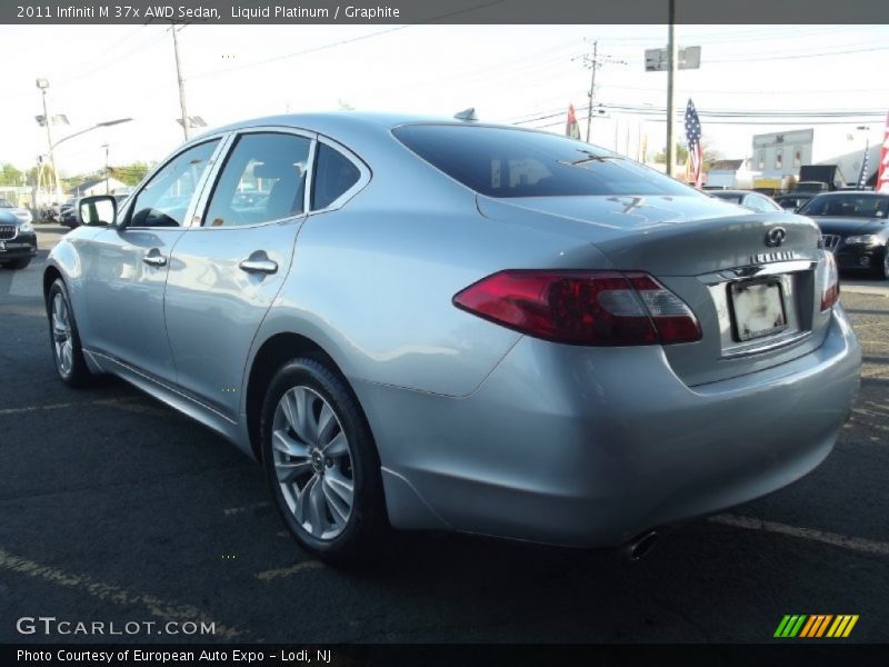 Liquid Platinum / Graphite 2011 Infiniti M 37x AWD Sedan