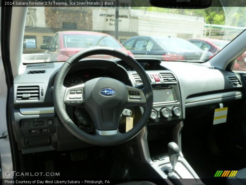 Ice Silver Metallic / Black 2014 Subaru Forester 2.5i Touring