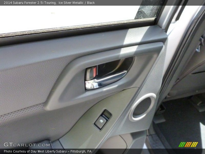 Ice Silver Metallic / Black 2014 Subaru Forester 2.5i Touring