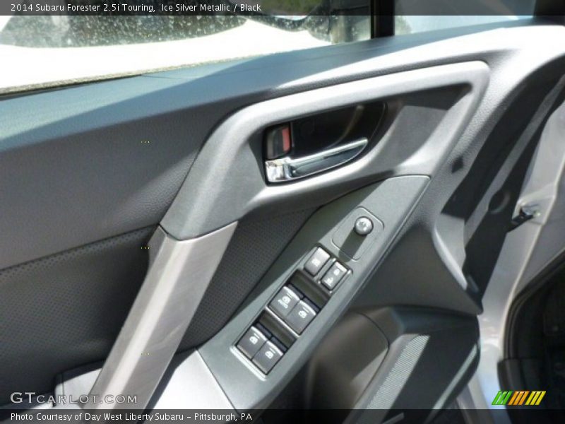 Ice Silver Metallic / Black 2014 Subaru Forester 2.5i Touring
