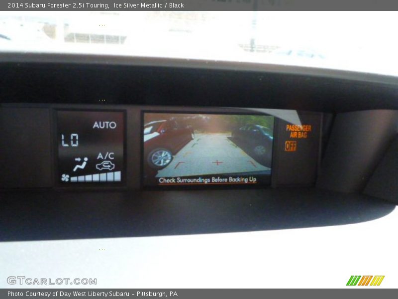 Ice Silver Metallic / Black 2014 Subaru Forester 2.5i Touring