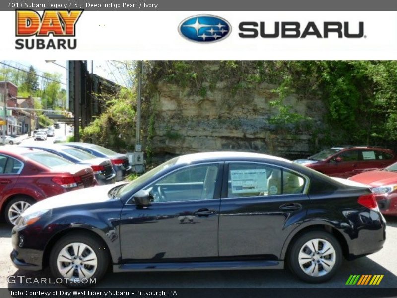 Deep Indigo Pearl / Ivory 2013 Subaru Legacy 2.5i