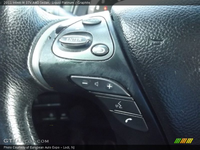 Liquid Platinum / Graphite 2011 Infiniti M 37x AWD Sedan