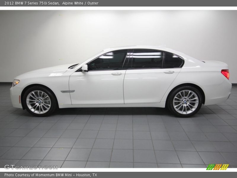 2012 7 Series 750i Sedan Alpine White