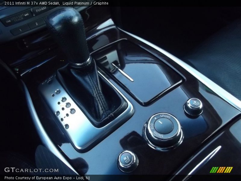 Liquid Platinum / Graphite 2011 Infiniti M 37x AWD Sedan