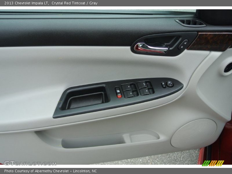 Crystal Red Tintcoat / Gray 2013 Chevrolet Impala LT