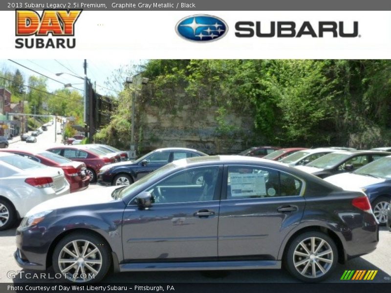 Graphite Gray Metallic / Black 2013 Subaru Legacy 2.5i Premium