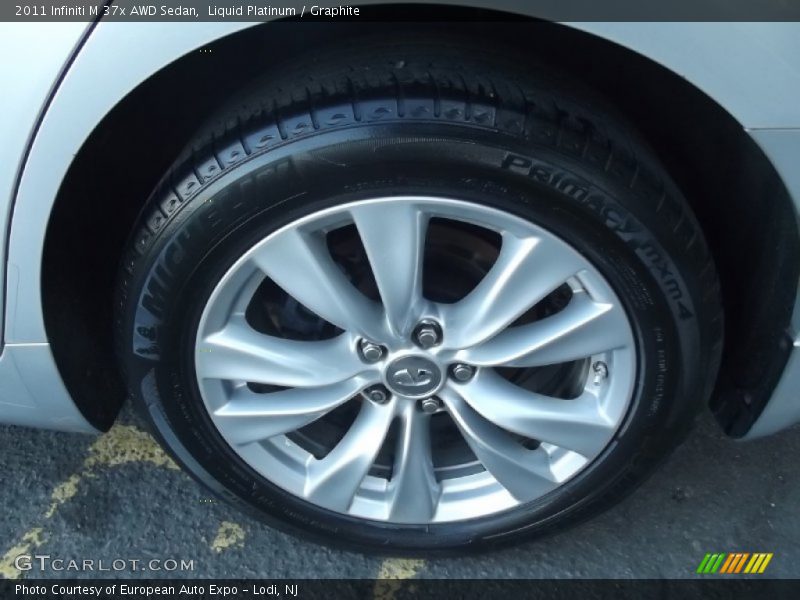 Liquid Platinum / Graphite 2011 Infiniti M 37x AWD Sedan