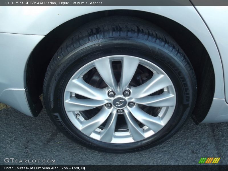 Liquid Platinum / Graphite 2011 Infiniti M 37x AWD Sedan