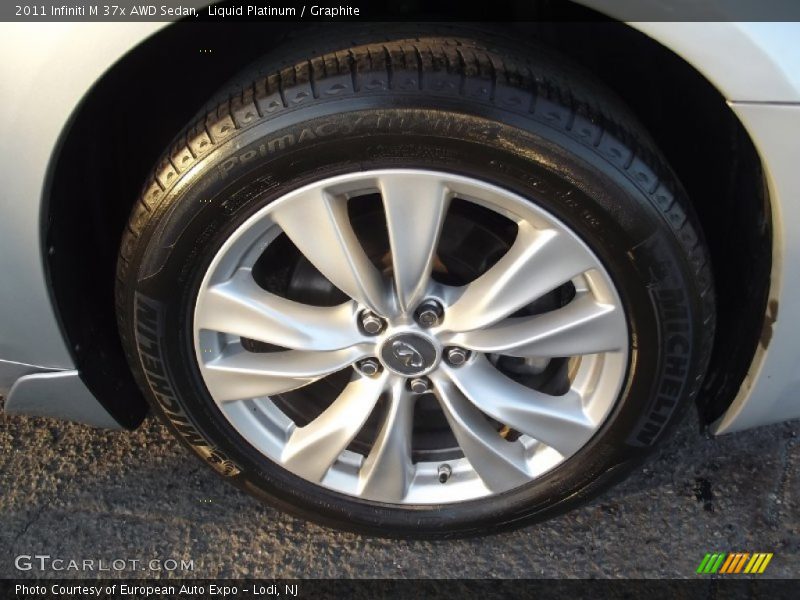 Liquid Platinum / Graphite 2011 Infiniti M 37x AWD Sedan