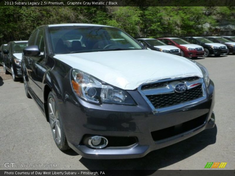 Graphite Gray Metallic / Black 2013 Subaru Legacy 2.5i Premium