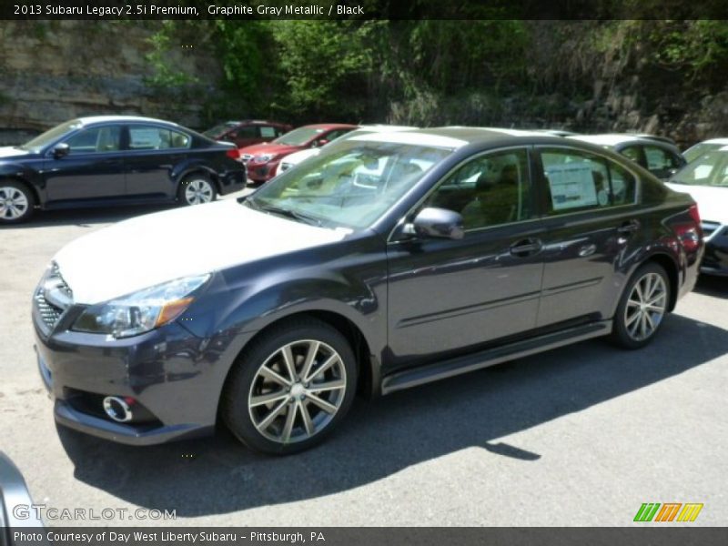 Graphite Gray Metallic / Black 2013 Subaru Legacy 2.5i Premium