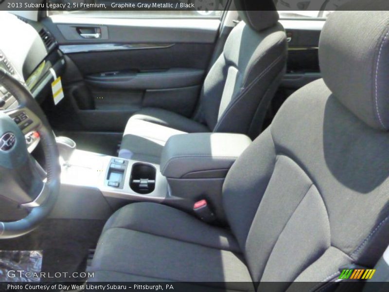 Graphite Gray Metallic / Black 2013 Subaru Legacy 2.5i Premium