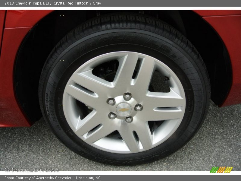 Crystal Red Tintcoat / Gray 2013 Chevrolet Impala LT
