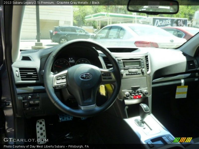 Graphite Gray Metallic / Black 2013 Subaru Legacy 2.5i Premium