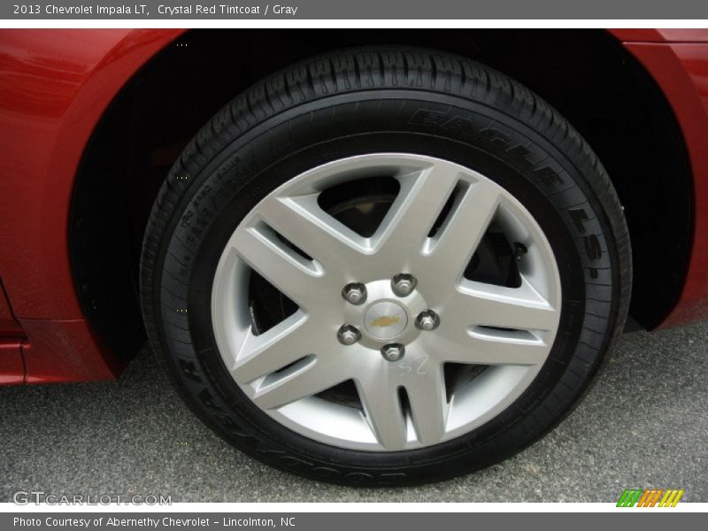 Crystal Red Tintcoat / Gray 2013 Chevrolet Impala LT