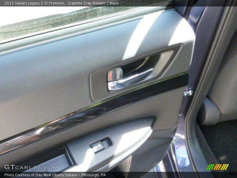 Graphite Gray Metallic / Black 2013 Subaru Legacy 2.5i Premium