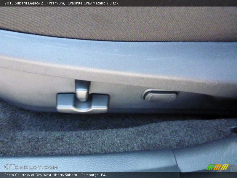 Graphite Gray Metallic / Black 2013 Subaru Legacy 2.5i Premium
