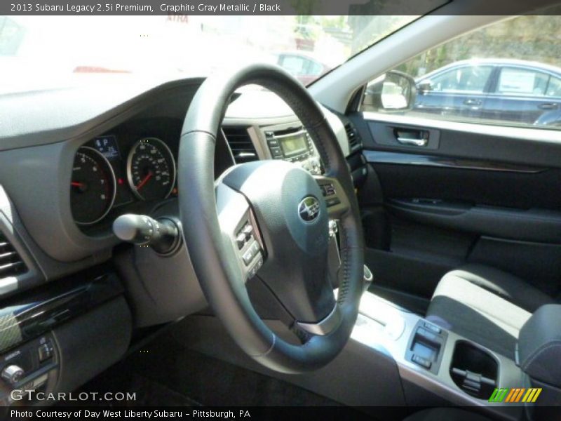 Graphite Gray Metallic / Black 2013 Subaru Legacy 2.5i Premium