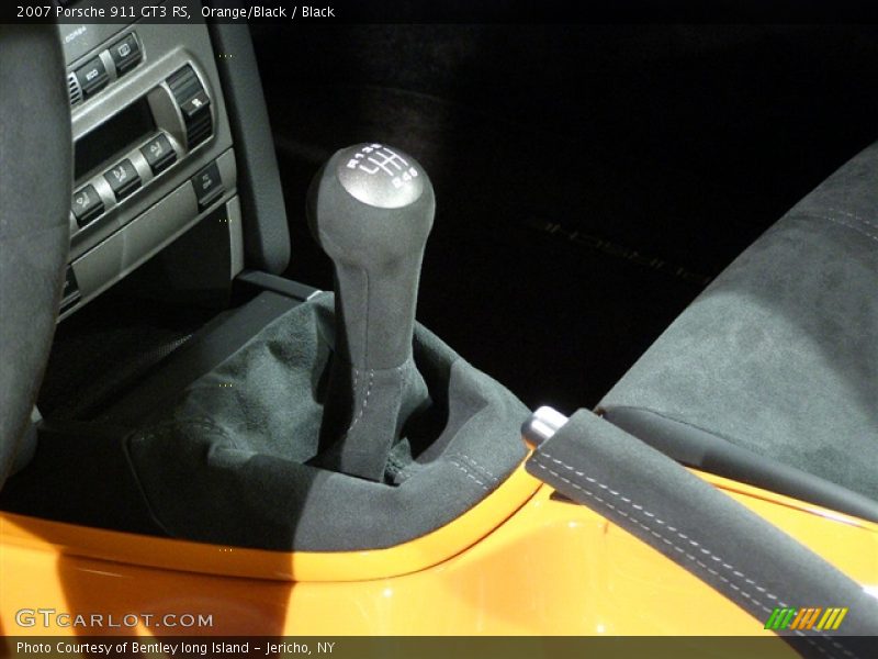 Orange/Black / Black 2007 Porsche 911 GT3 RS