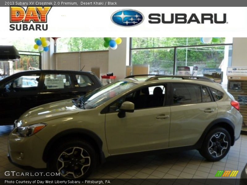 Desert Khaki / Black 2013 Subaru XV Crosstrek 2.0 Premium