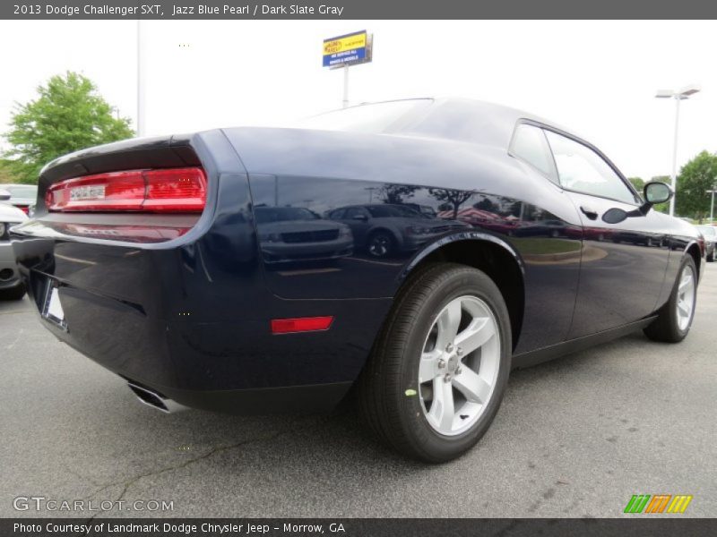 Jazz Blue Pearl / Dark Slate Gray 2013 Dodge Challenger SXT