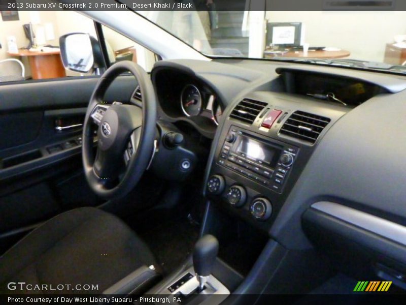 Desert Khaki / Black 2013 Subaru XV Crosstrek 2.0 Premium