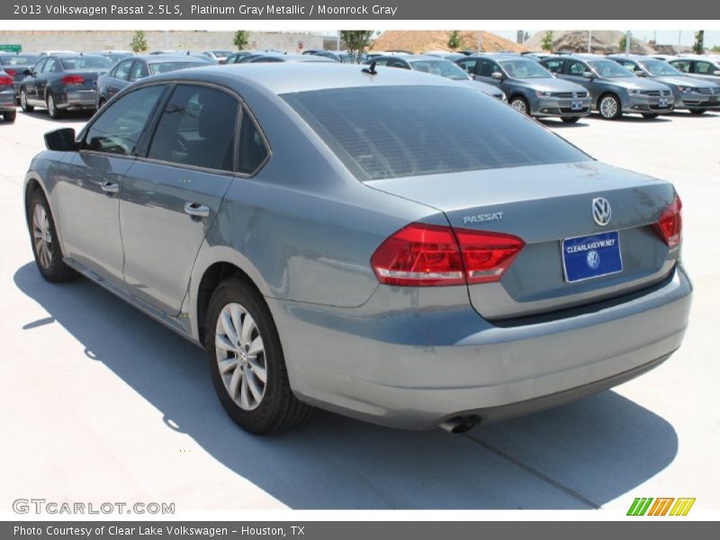 Platinum Gray Metallic / Moonrock Gray 2013 Volkswagen Passat 2.5L S