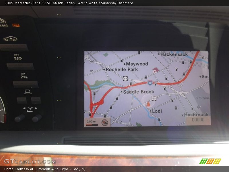 Arctic White / Savanna/Cashmere 2009 Mercedes-Benz S 550 4Matic Sedan