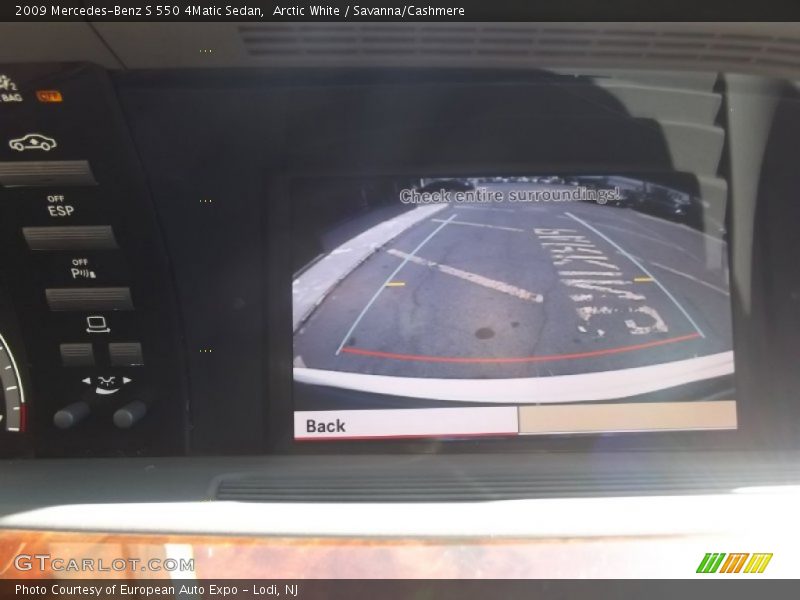 Arctic White / Savanna/Cashmere 2009 Mercedes-Benz S 550 4Matic Sedan