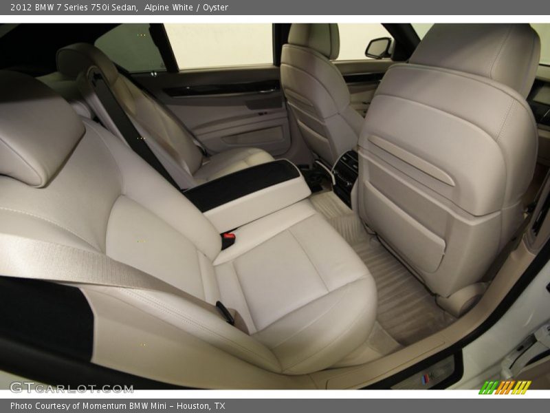 Alpine White / Oyster 2012 BMW 7 Series 750i Sedan