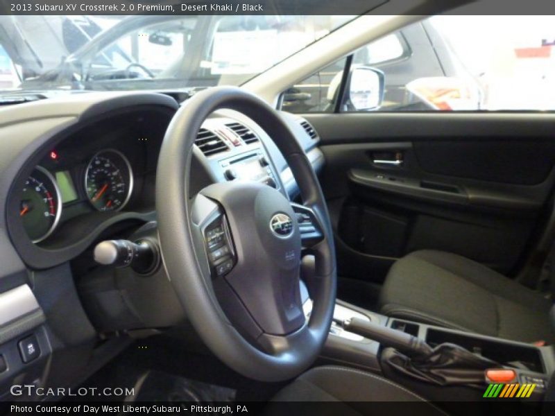 Desert Khaki / Black 2013 Subaru XV Crosstrek 2.0 Premium