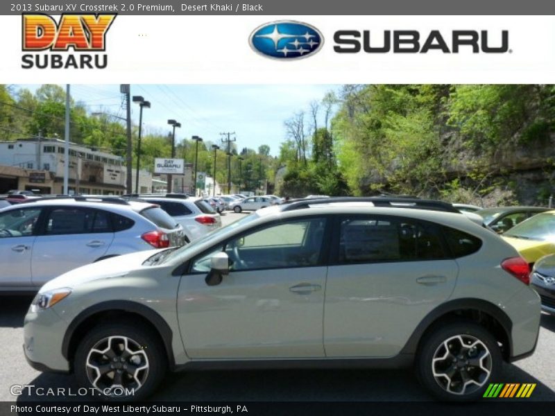 Desert Khaki / Black 2013 Subaru XV Crosstrek 2.0 Premium