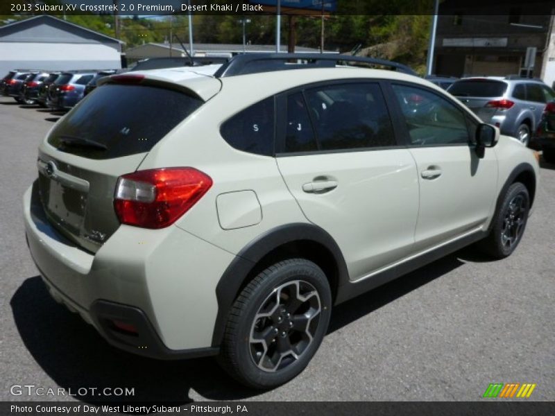 Desert Khaki / Black 2013 Subaru XV Crosstrek 2.0 Premium