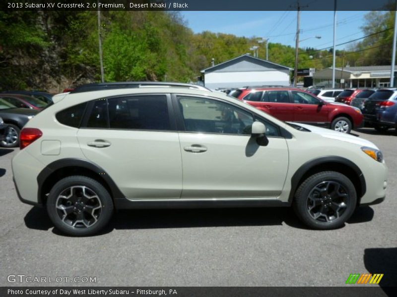 Desert Khaki / Black 2013 Subaru XV Crosstrek 2.0 Premium
