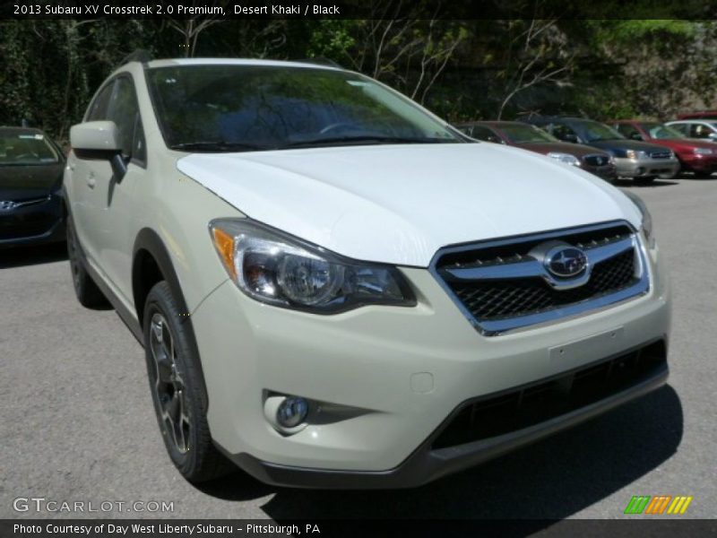 Desert Khaki / Black 2013 Subaru XV Crosstrek 2.0 Premium