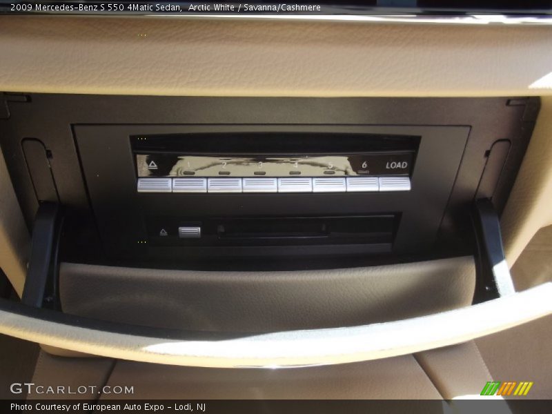 Arctic White / Savanna/Cashmere 2009 Mercedes-Benz S 550 4Matic Sedan