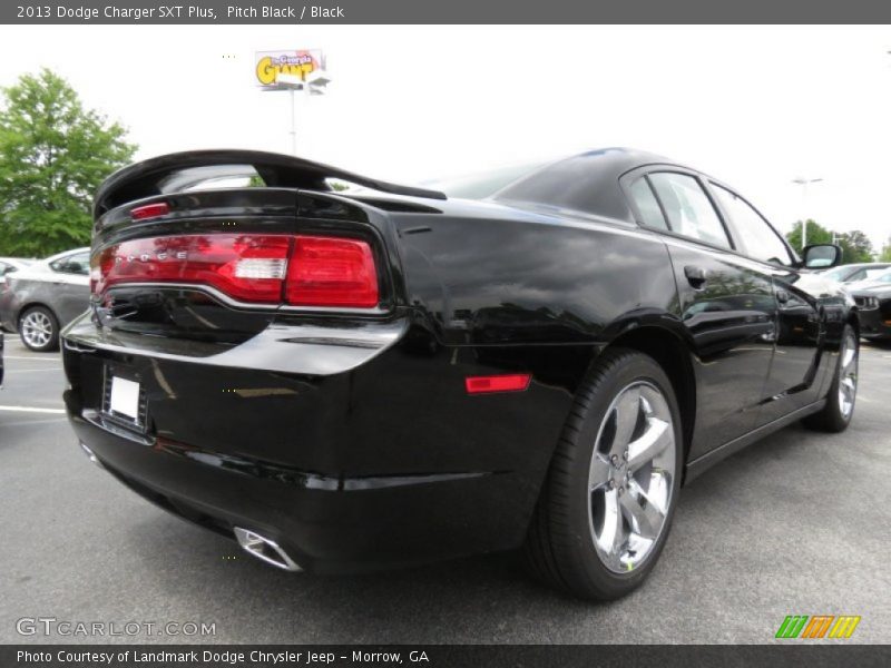 Pitch Black / Black 2013 Dodge Charger SXT Plus