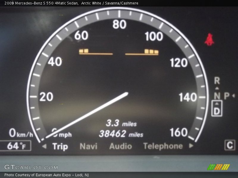 Arctic White / Savanna/Cashmere 2009 Mercedes-Benz S 550 4Matic Sedan