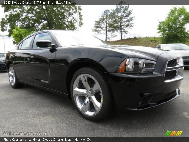 Pitch Black / Black 2013 Dodge Charger SXT Plus