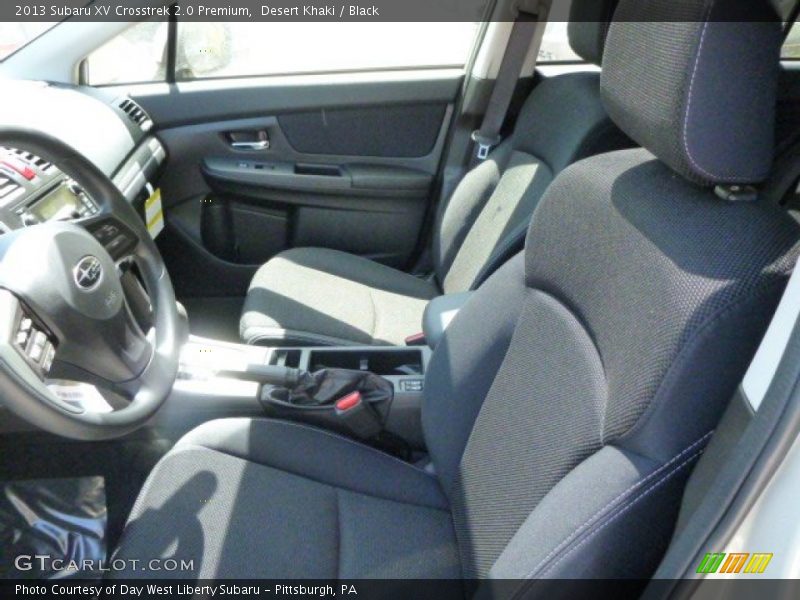 Desert Khaki / Black 2013 Subaru XV Crosstrek 2.0 Premium