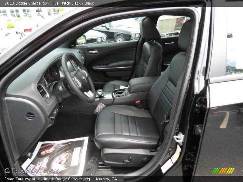 Pitch Black / Black 2013 Dodge Charger SXT Plus