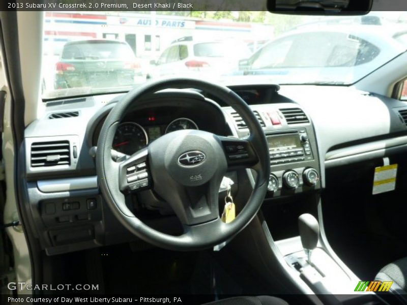 Desert Khaki / Black 2013 Subaru XV Crosstrek 2.0 Premium
