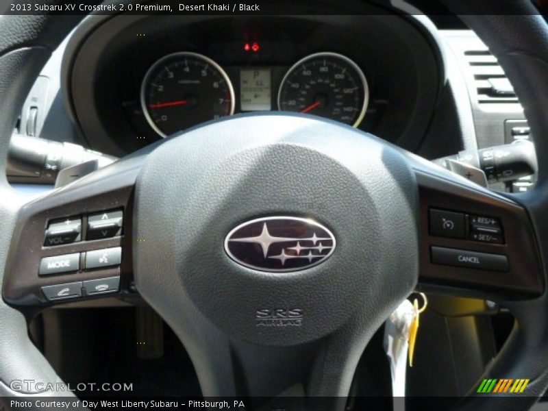 Desert Khaki / Black 2013 Subaru XV Crosstrek 2.0 Premium